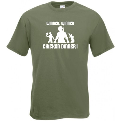 Winner Winner Chicken Dinner - PUBG férfi rövid ujjú póló
