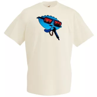 Stewie G mikrofonnal férfi rövid ujjú póló