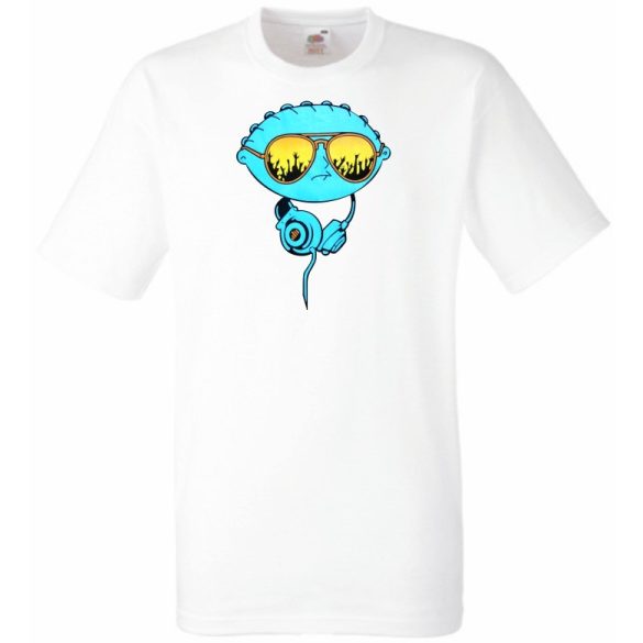 Stewie G mikrofonnal gyerek rövid ujjú póló