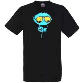 Stewie G DJ fejhalgatóval férfi rövid ujjú póló