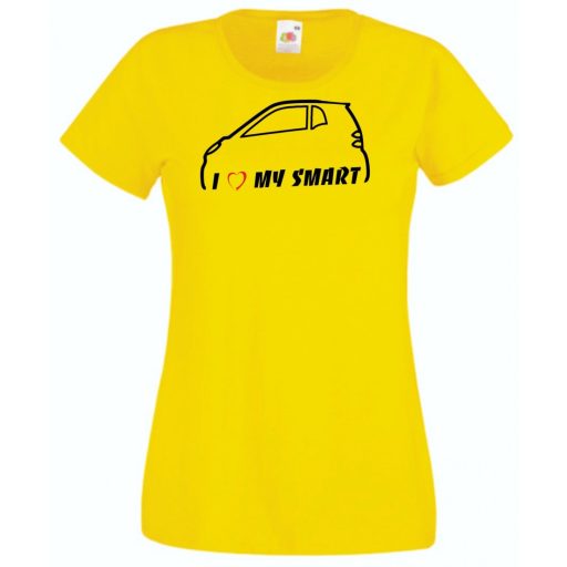 I Love My Smart női rövid ujjú póló
