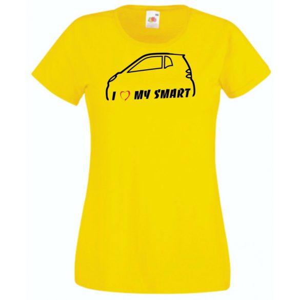 I Love My Smart női rövid ujjú póló