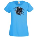 Humor Hősök Hello Panther női rövid ujjú póló