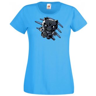 Humor Hősök Hello Panther női rövid ujjú póló