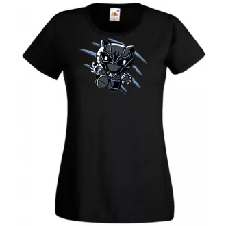 Humor Hősök Hello Panther női rövid ujjú póló