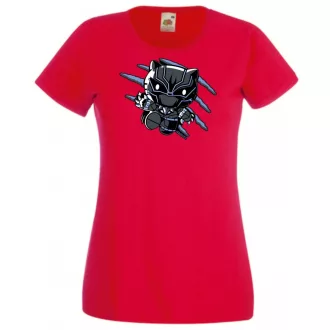 Humor Hősök Hello Panther női rövid ujjú póló