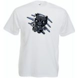 Humor Hősök Hello Panther férfi rövid ujjú póló