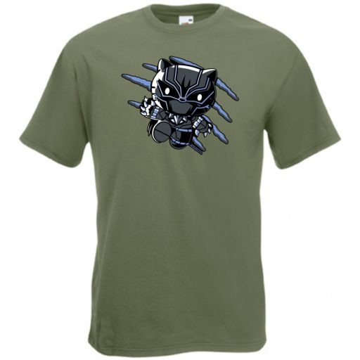 Humor Hősök Hello Panther férfi rövid ujjú póló