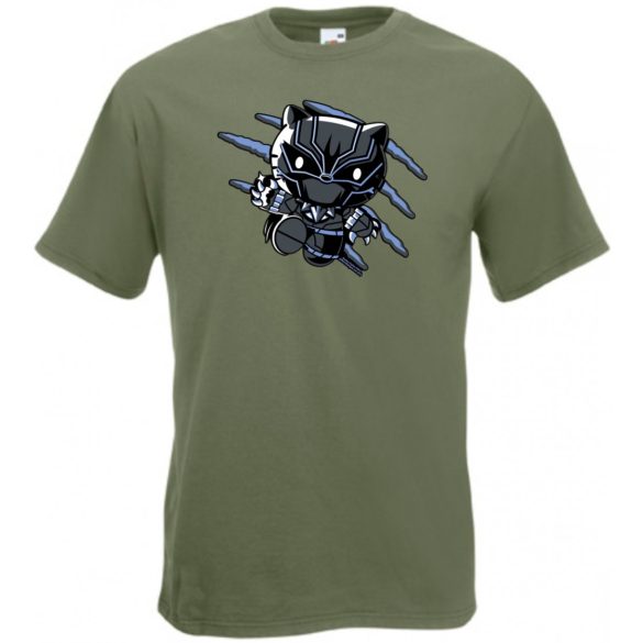 Humor Hősök Hello Panther férfi rövid ujjú póló