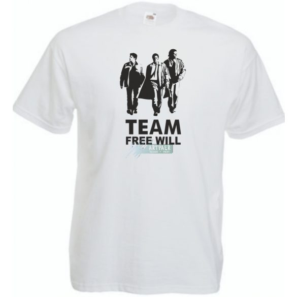 Egy csapat, szabad akarat! férfi rövid ujjú póló