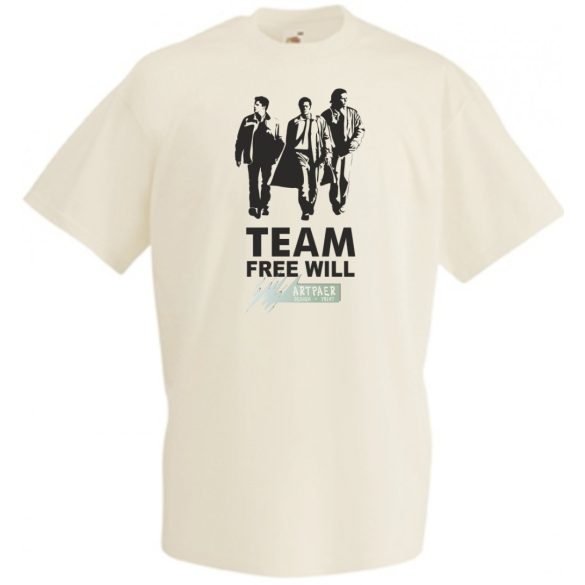 Egy csapat, szabad akarat! férfi rövid ujjú póló