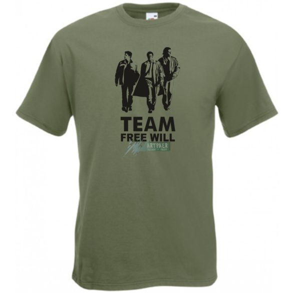 Egy csapat, szabad akarat! férfi rövid ujjú póló