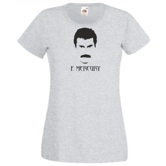   Retro Bohemian Rhapsody - F Mercury -C női rövid ujjú póló