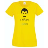 Retro Bohemian Rhapsody - F Mercury -C női rövid ujjú póló