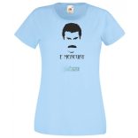 Retro Bohemian Rhapsody - F Mercury -C női rövid ujjú póló