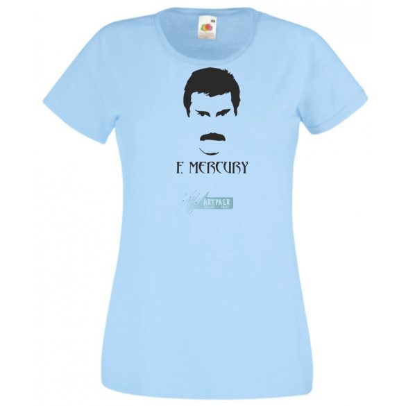 Retro Bohemian Rhapsody - F Mercury -C női rövid ujjú póló