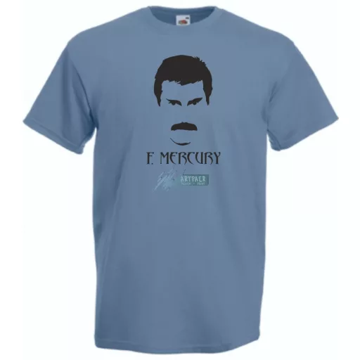 Retro Bohemian Rhapsody - F Mercury -C férfi rövid ujjú póló