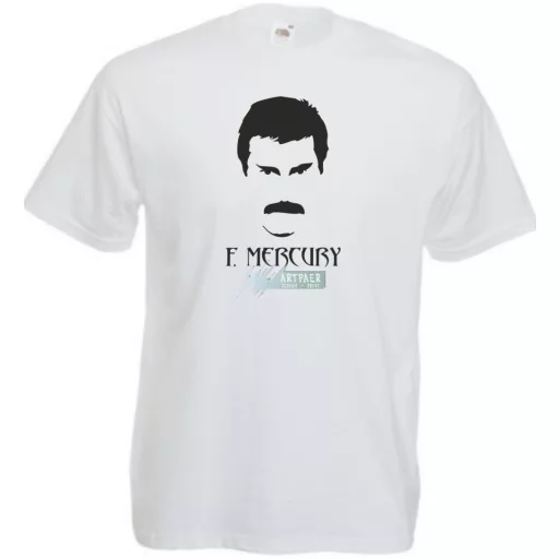Retro Bohemian Rhapsody - F Mercury -C férfi rövid ujjú póló