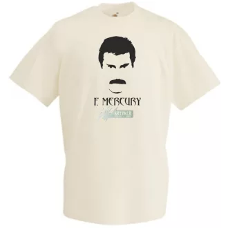   Retro Bohemian Rhapsody - F Mercury -C férfi rövid ujjú póló