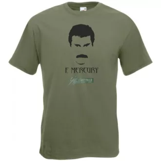   Retro Bohemian Rhapsody - F Mercury -C férfi rövid ujjú póló