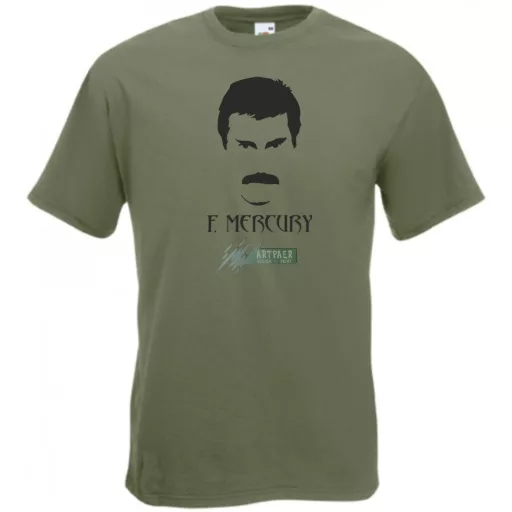 Retro Bohemian Rhapsody - F Mercury -C férfi rövid ujjú póló