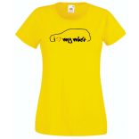 I Love My Volkswagen Golf MK4 női rövid ujjú póló