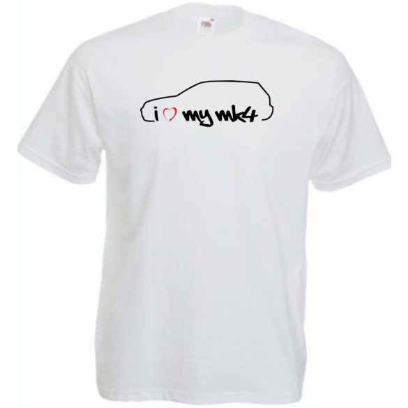I Love My Golf MK4 férfi rövid ujjú póló