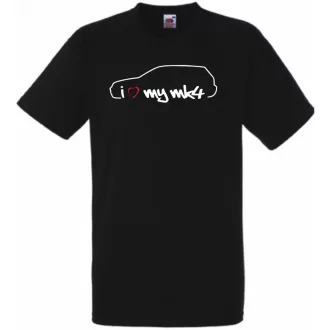 I Love My Golf MK4 férfi rövid ujjú póló