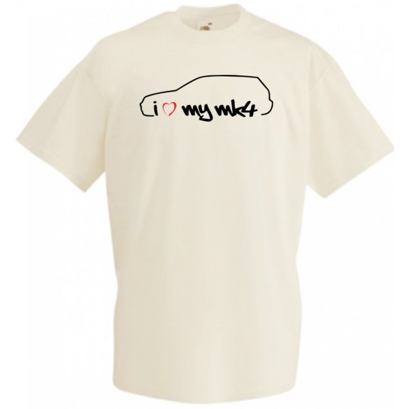 I Love My Golf MK4 férfi rövid ujjú póló