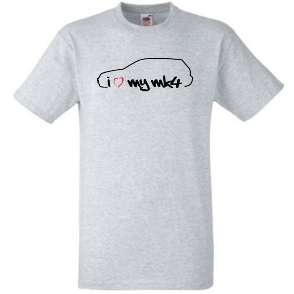 I Love My Golf MK4 férfi rövid ujjú póló