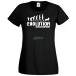Evolution German Sheperd női rövid ujjú póló