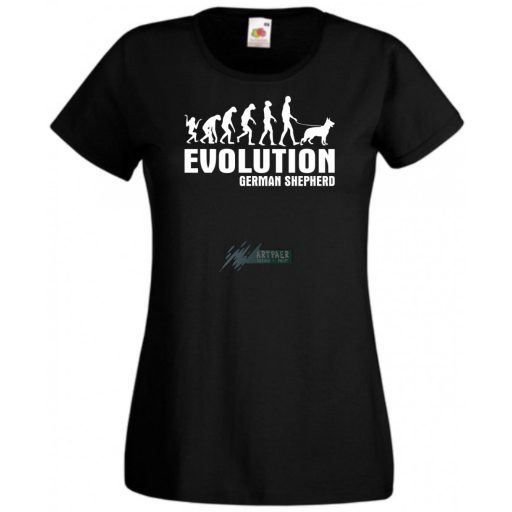 Evolution German Sheperd női rövid ujjú póló