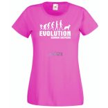 Evolution German Sheperd női rövid ujjú póló