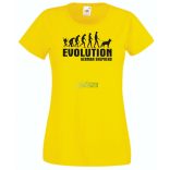Evolution German Sheperd női rövid ujjú póló