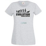 Evolution German Sheperd női rövid ujjú póló