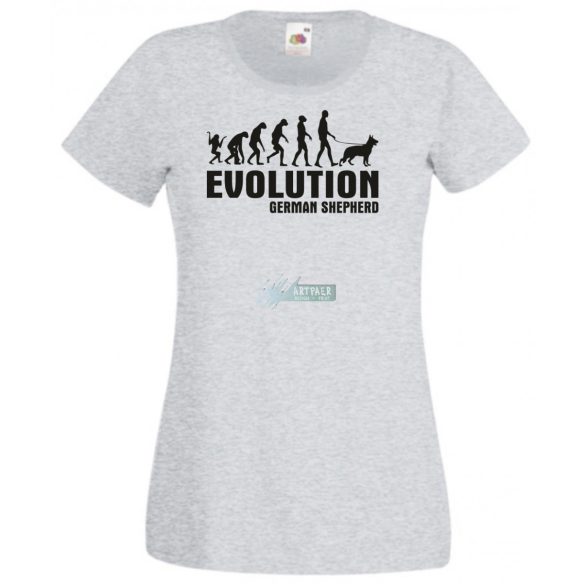 Evolution German Sheperd női rövid ujjú póló