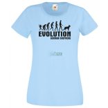 Evolution German Sheperd női rövid ujjú póló
