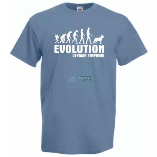 Evolution German Sheperd férfi rövid ujjú póló