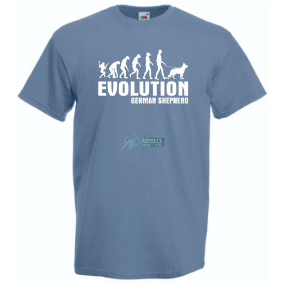 Evolution German Sheperd férfi rövid ujjú póló