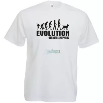 Evolution German Sheperd férfi rövid ujjú póló