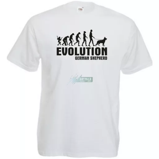 Evolution German Sheperd férfi rövid ujjú póló