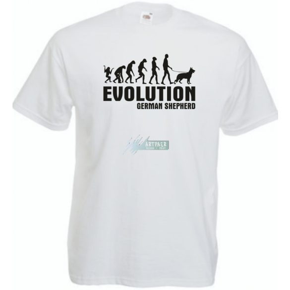 Evolution German Sheperd férfi rövid ujjú póló