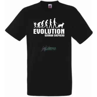 Evolution German Sheperd férfi rövid ujjú póló