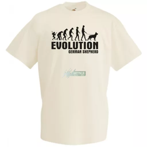 Evolution German Sheperd férfi rövid ujjú póló