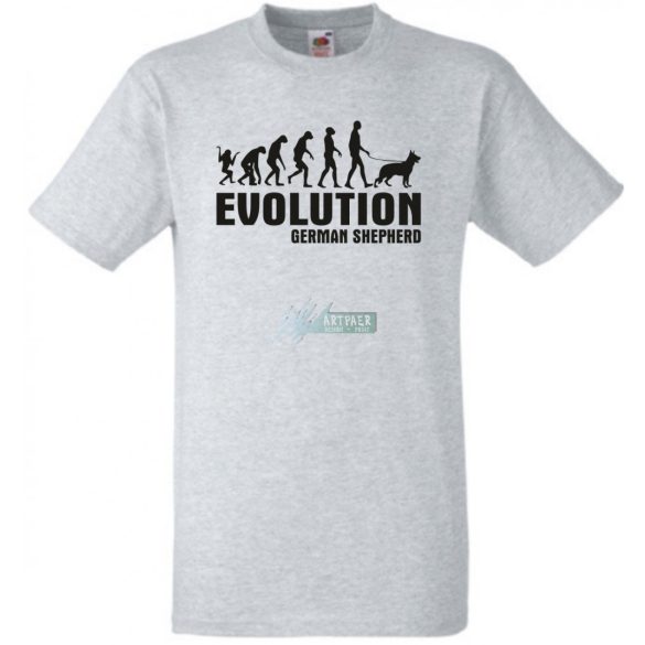 Evolution German Sheperd férfi rövid ujjú póló