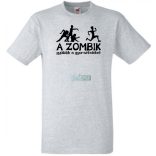 A Zombik gyűlölik a gyorsételeket férfi rövid ujjú póló