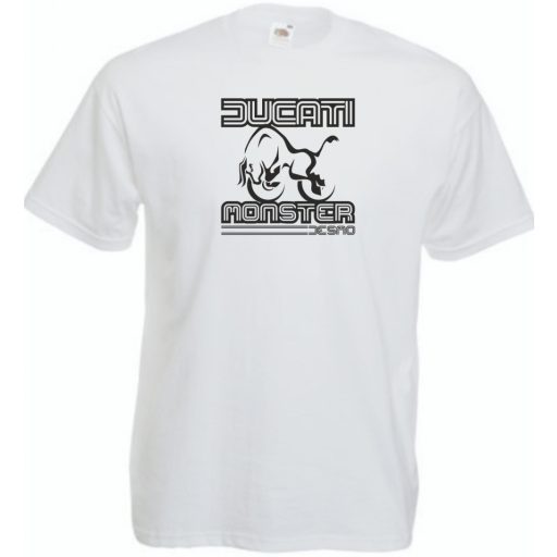 Motor fan Ducati Monster férfi rövid ujjú póló