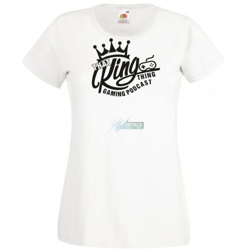 A játékok királya női rövid ujjú póló