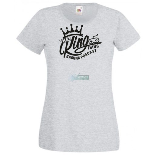 A játékok királya női rövid ujjú póló