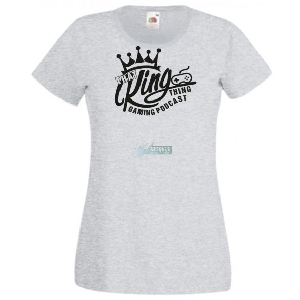 A játékok királya női rövid ujjú póló